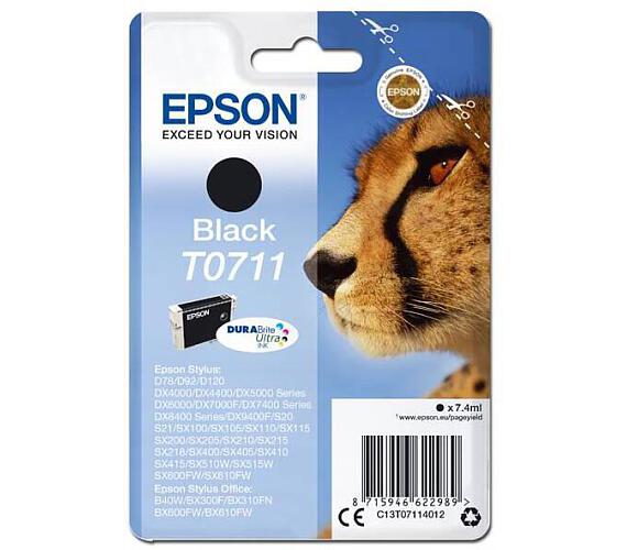 Epson Singlepack Black T0711 DURABrite Ultra Ink (C13T07114012)