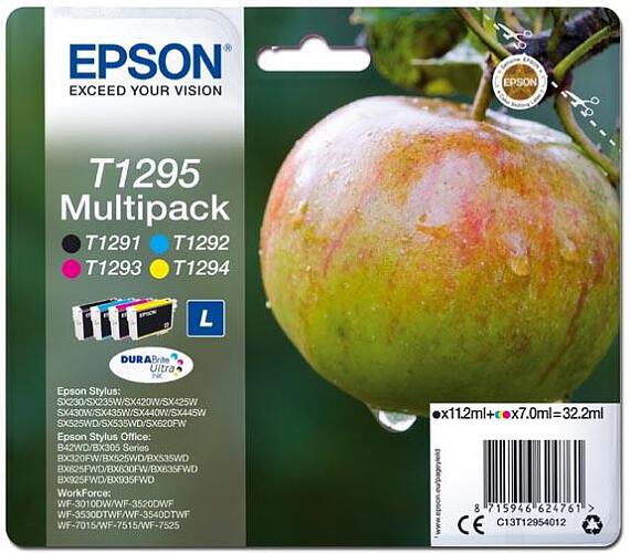 Epson Multipack 4-colours T1295 DURABrite UltraInk (C13T12954012) + DOPRAVA ZDARMA