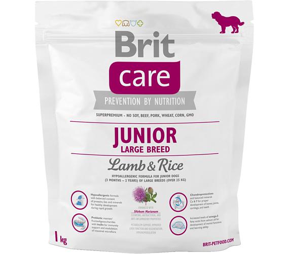Brit Care Dog Junior Large Breed Lamb & Rice 1 kg