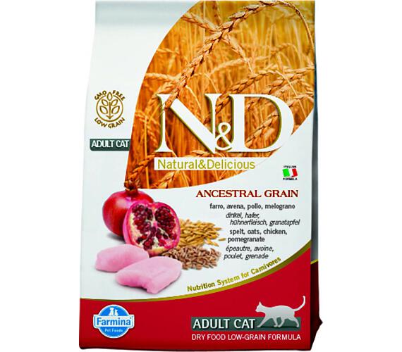 N&D LG Cat Adult Chicken & Pomegranate 0,3 kg