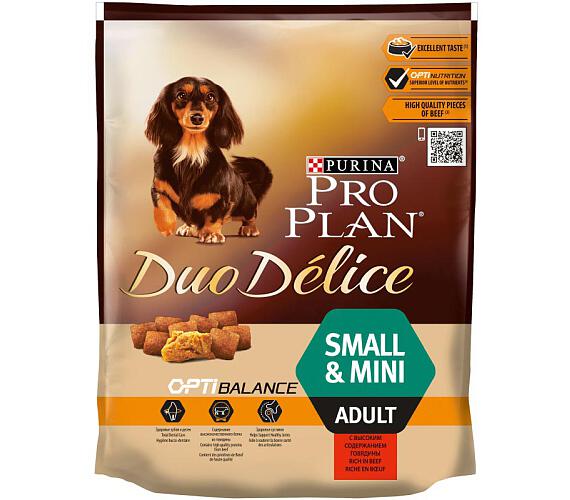 PRO PLAN Dog Adult Duo Délice Small Beef 700 g