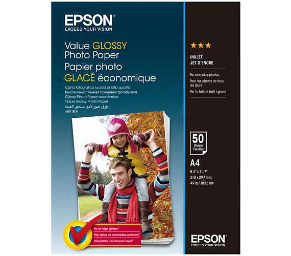 Epson ePSON Value Glossy Photo Paper A4 50 sheet (C13S400036)