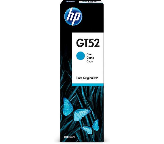 HP GT52 - azurová lahvička s inkoustem (M0H54AE)