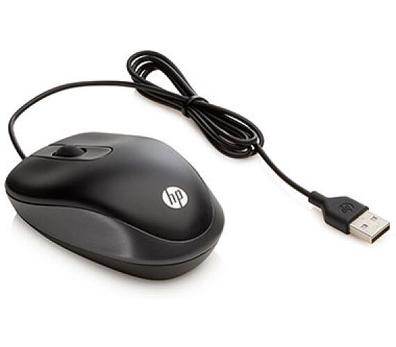 HP myš cestovní USB černá (G1K28AA#ABB)