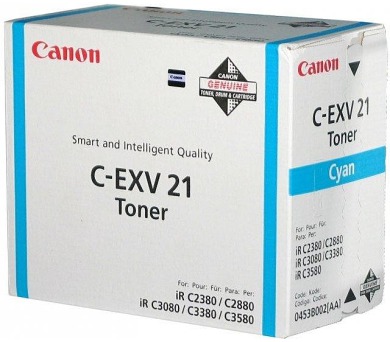 Toner Canon C-EXV21C, 14K stran originln - modr