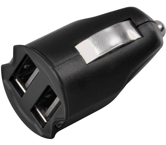 Hama autonabíječka Dual Piccolino/ 2x USB/ 12V-24V/ 2100 mA/ černá (121961)