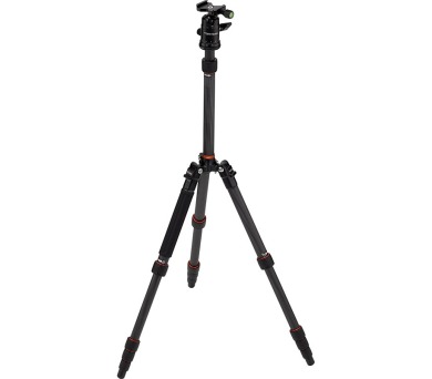 Rollei Compact Traveler No 1 Carbon/ Zt 8kg/ Vytaen 142 cm/ Karbon/ ern (22578)