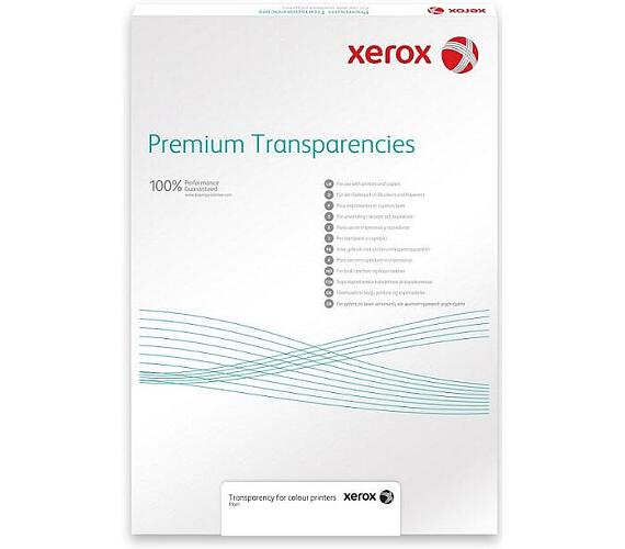 Xerox Papír Transparentní fólie - Transparency 100m A4 Plain - Mono (100 listů