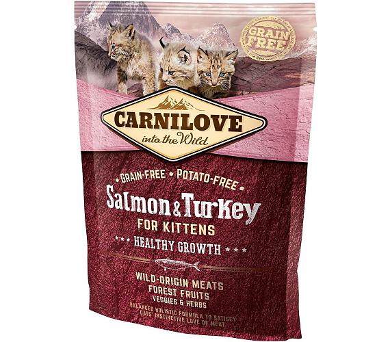 Carnilove Cat Kitten Salmon & Turkey Grain Free 0,4 kg