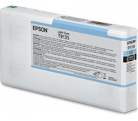 Epson T9135 Light Cyan Ink Cartridge (200ml) (C13T913500) + DOPRAVA ZDARMA