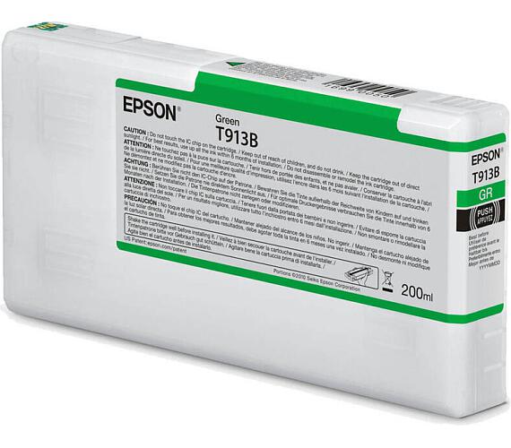 Epson T913B Green Ink Cartridge (200ml) (C13T913B00) + DOPRAVA ZDARMA