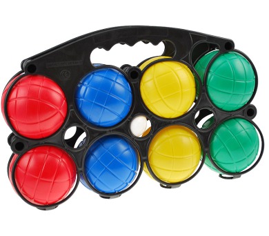 Petanque plastov 8ks SPORTTEAM, v plast pouzde