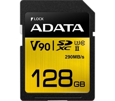 ADATA adata / SDXC / 128GB / 290MBps / UHS-II U3 / Class 10 (ASDX128GUII3CL10-C)