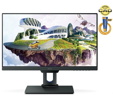 BENQ 25" LED PD2500Q/ 2560x1440/ IPS panel/ 20M:1/ 4ms/ HDMI/ DP/ mDP/ USB hub/ LAN/ repro/ černý (9H.LG8LA.TPE)