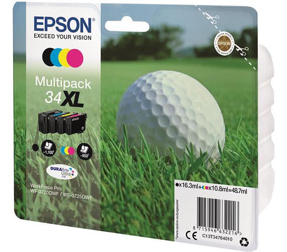 Epson Multipack 4-colours 34XL DURABrite Ultra Ink (C13T34764010) + DOPRAVA ZDARMA