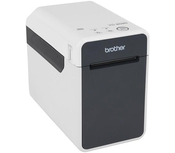 Brother tiskárna samolepících štítků TD-2120N/ 203 dpi/ USB/ RS-232/ Síť (TD2120NXX1)