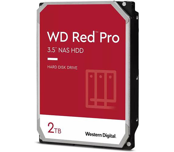 WD RED Pro 2TB / WD2002FFSX / SATA 6Gb/s / Interní 3,5" / NAS / 7200 rpm / 64MB