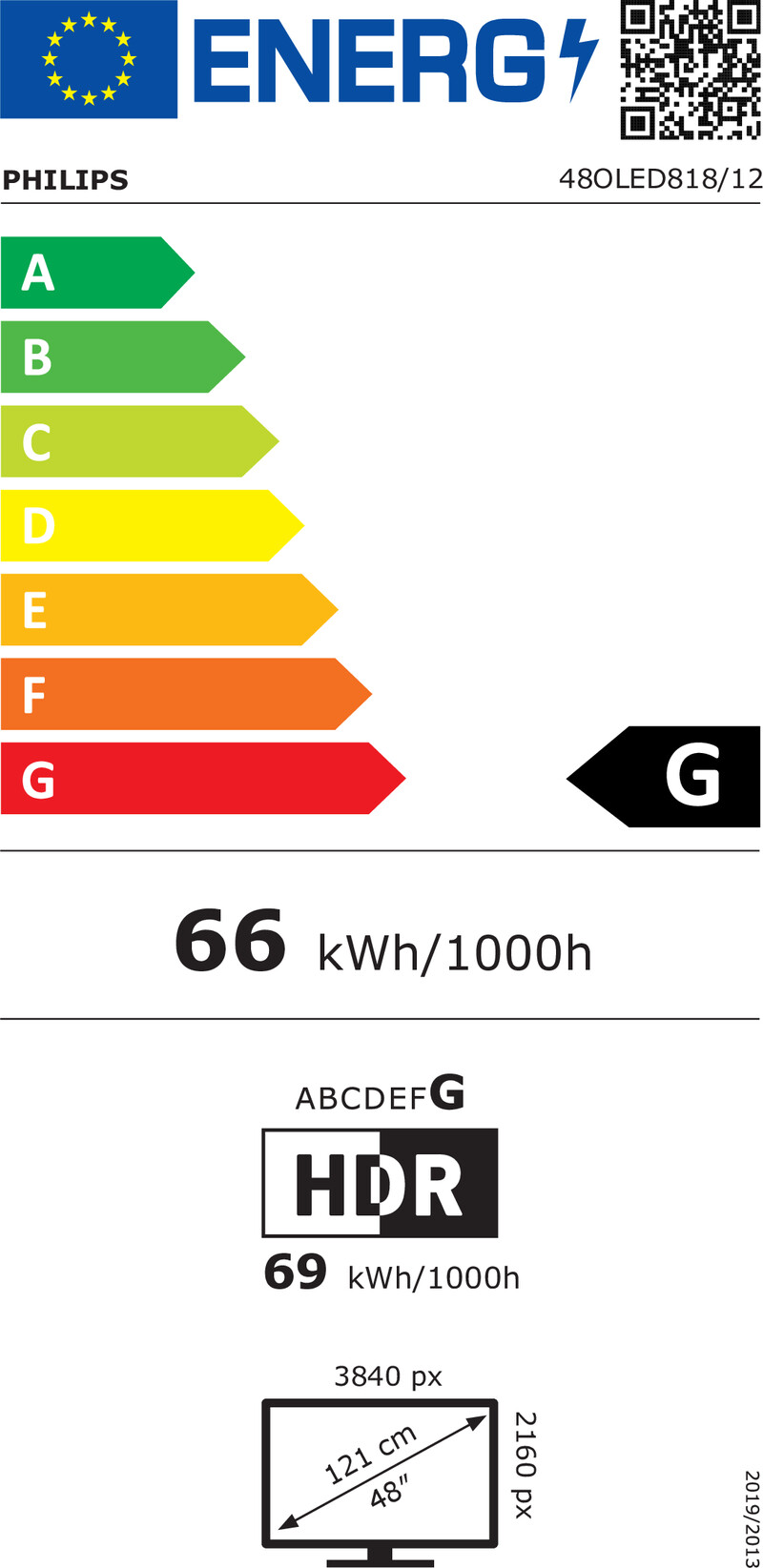 Philips 48OLED818 48 OLED UltraHD 4K HDR10+