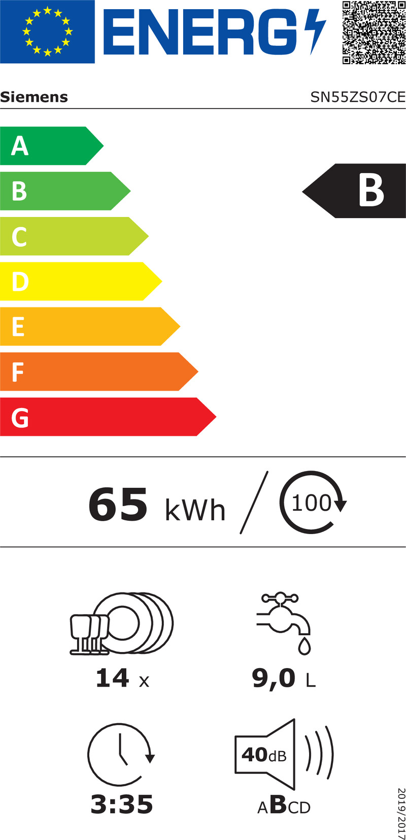 Myčka Siemens SN55ZS07CE | OnlineShop.cz