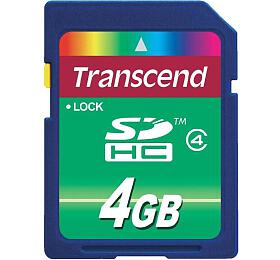 Pamov karta Transcend SDHC 4GB Class4