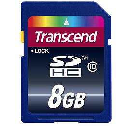 Pamov karta Transcend SDHC 8GB Class10