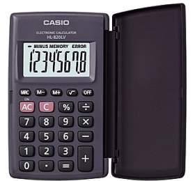 Kalkulaka CASIO HL 820LV BK