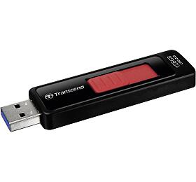 Transcend 128GB JetFlash 760, USB 3.0 flash disk, LED indikace, erno/erven (TS128GJF760)