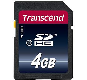 Transcend 4GB SDHC (Class 10) (Premium) pamov karta (TS4GSDHC10)