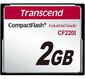 Transcend 2GB INDUSTRIAL TEMP CF220I CF CARD (SLC) Fixed disk and UDMA5 (TS2GCF220I)