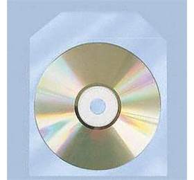COVER IT Polypropylenov obal na CD/DVD, prhledn s klipem - 100ks (NN222)