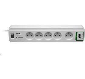 APC Essential SurgeArrest 5 outlets with phone protection 230V France, 1.8m (PM5T-FR)