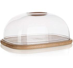 Prknko servrovac s poklopem Banquet BRILLANTE 27061502, 30,3  22,5  14 cm