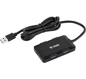 USB Hub Yenkee YHB 4341BK 4x USB 3.0 ern