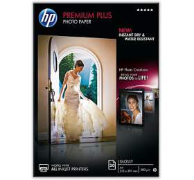 HP Premium Plus Glossy Photo Paper, 20 list/A4/210 x 297 mm (CR672A)