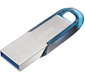 SanDisk Ultra Flair USB 3.0 64 GB tropick modr (SDCZ73-064G-G46B)