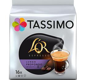 Kávové kapsle Jacobs Tassimo LOR LUNGO PROFONDO