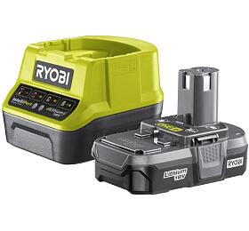 Ryobi RC18120-113, sada 18 V lithium iontov baterie 1,3 Ah s nabjekou RC18120 ONE+