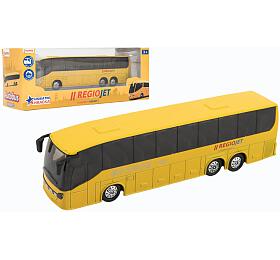 Rappa Autobus RegioJet kov/plast 18,5cm na zptn nataen v krabice