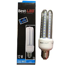 Best-Led E27 12W,st.bl BL-3U-12-CW-E27