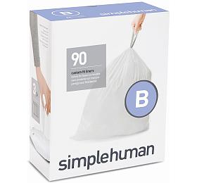 Sky do odpadkovho koe 6 L, Simplehuman typ B, zatahovac, 3 x 30 ks ( 90 sk ) CW0251