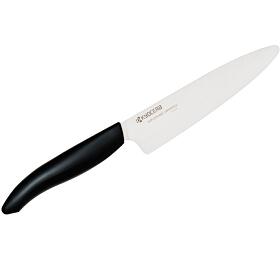 KYOCERA keramick n kuchysk univerzl s blou epel 13 cm/ ern rukoje (FK-130 WH-BK)