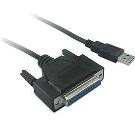 PremiumCord Konvertor USB 2.0 na paraleln port DB25F (kuprint2)