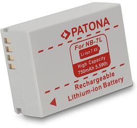 Baterie pro fotoapart PATONA Canon NB-7L 750mAh (PT1072)