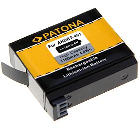 Baterie PATONA pro digitln kameru GoPro Hero 4, 1160mAh