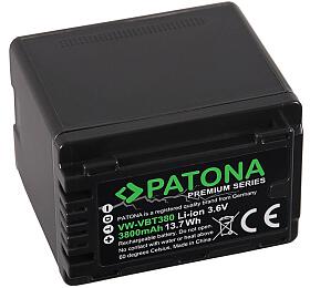 PATONA baterie pro digitln kameru Panasonic VW-VBT380 3800mAh Li-Ion Premium (PT1257)