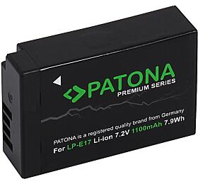 PATONA baterie pro foto Canon LP-E17 1100mAh Li-Ion Premium (PT1251)