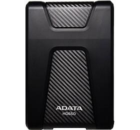 ADATA extern HDD HD650 4TB USB 3.1 2.5&quot; guma/plast (5400 ot./min) ern (AHD650-4TU31-CBK)