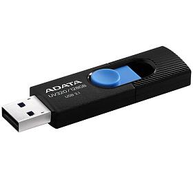 ADATA flash disk 128GB  UV320 USB 3.1 černo-modrý (AUV320-128G-RBKBL)