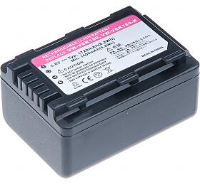 T6 POWER baterie T6 power Panasonic VW-VBK180, VW-VBL090, 1720mAh, 6,2Wh, ern (VCPA0027)