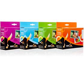 PRINTLINE Multipack kompatibiln s Canon CLI-521 / pro iP3600, iP4600, MP620 / 1 x 19 ml + 4 x 10 ml, C,M,Y,BK BK, ip (PLMC02)